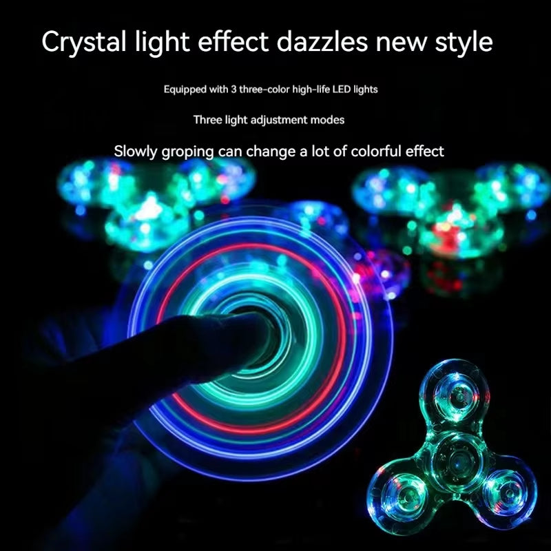 Luminous LED Light Fidget Spinner
