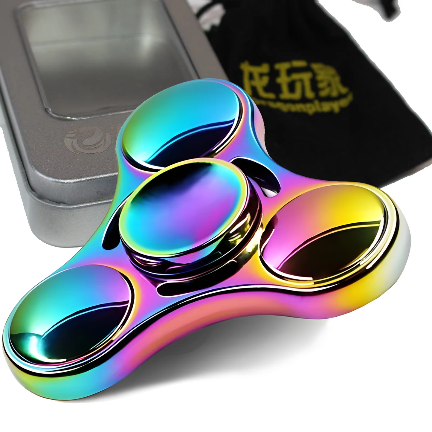 Hand Spinner Toy - Fidget Spinner (White)