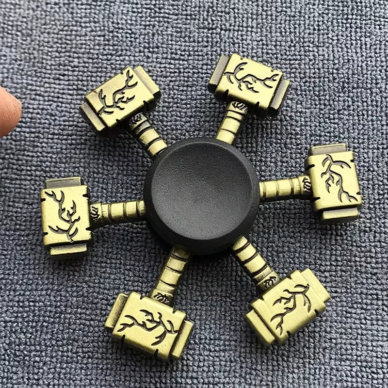 Bronze Metal Fidget Spinner with R188 Mute Bearing