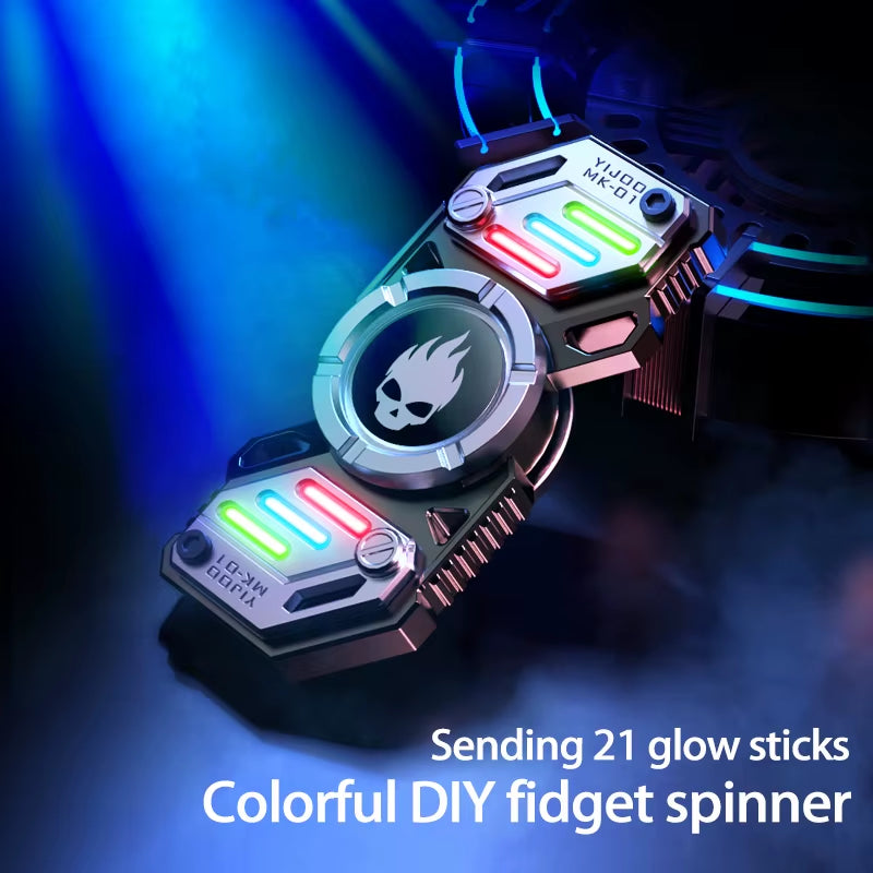 Metal EDC 729 Light Effect Fidget Spinner