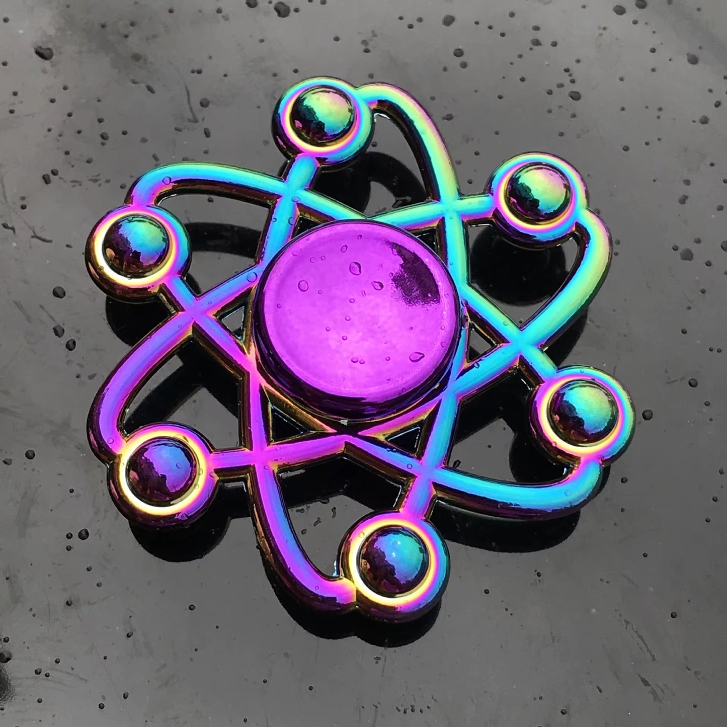 Metal Rainbow Fidget Spinner