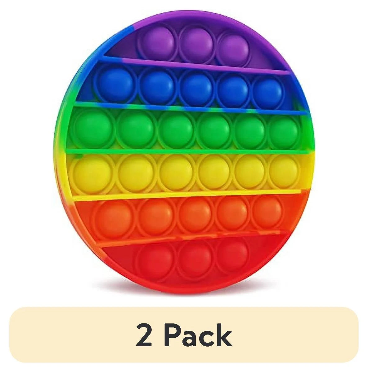 2 Pack Rainbow Circle - Sensory Toys
