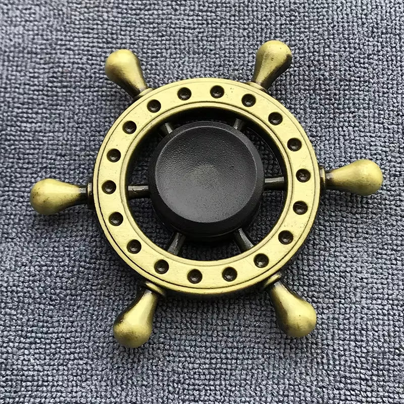 Bronze Metal Fidget Spinner with R188 Mute Bearing