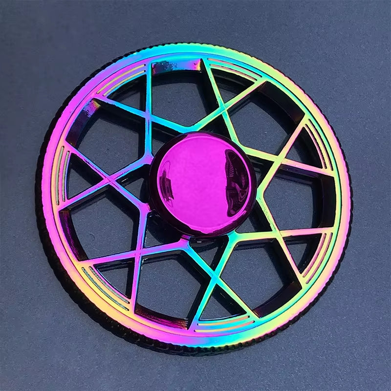 Metal Rainbow Fidget Spinner