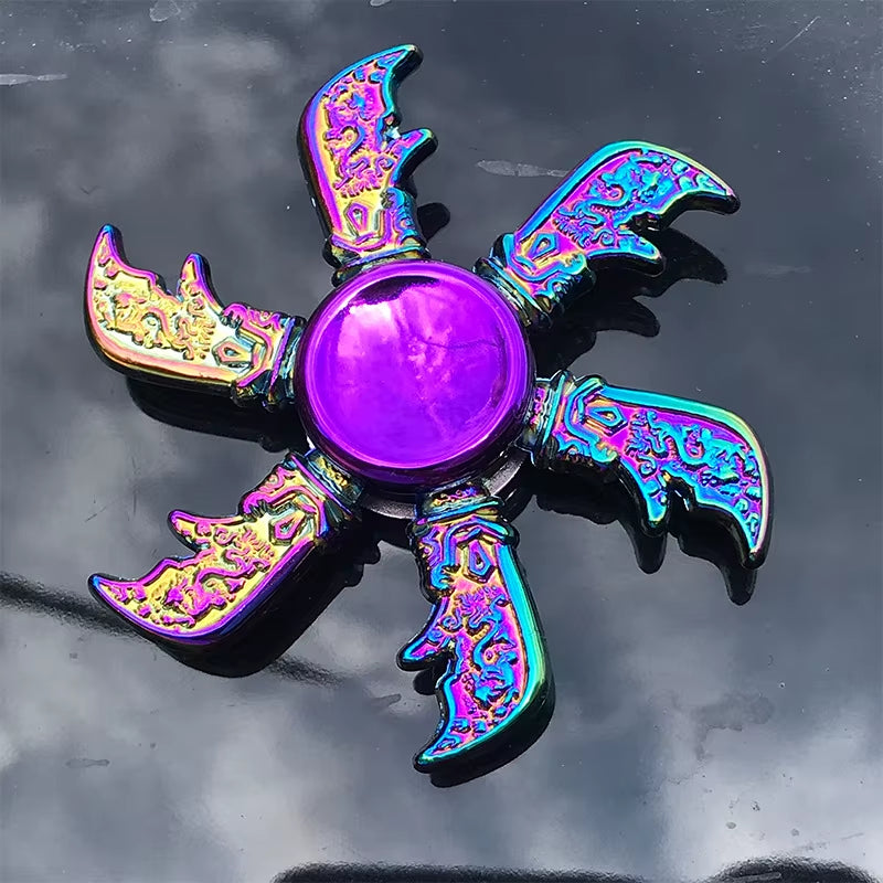 Metal Rainbow Fidget Spinner