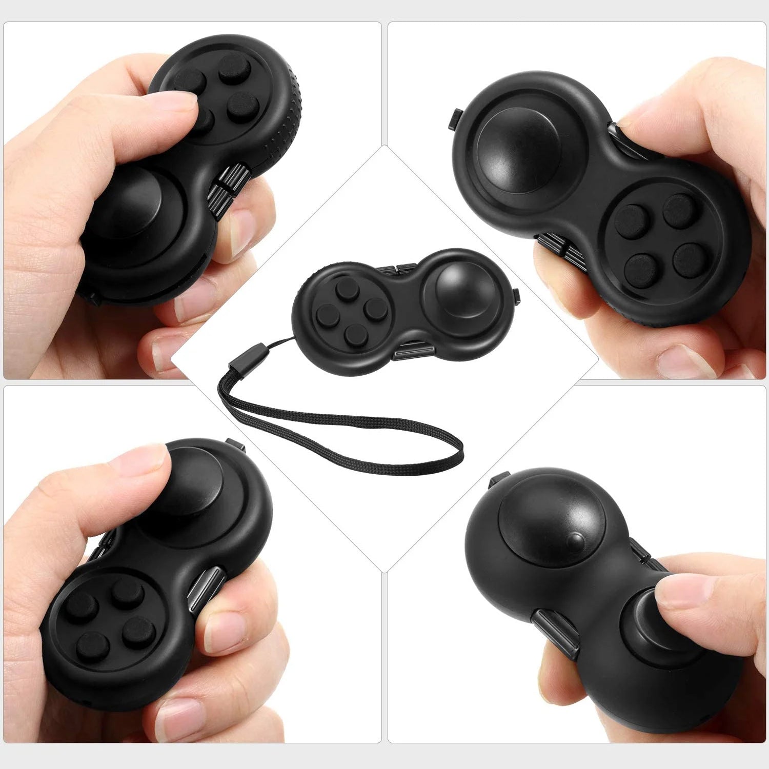 2Pcs Fidget Pad Toy Set for Stress Relief & Focus