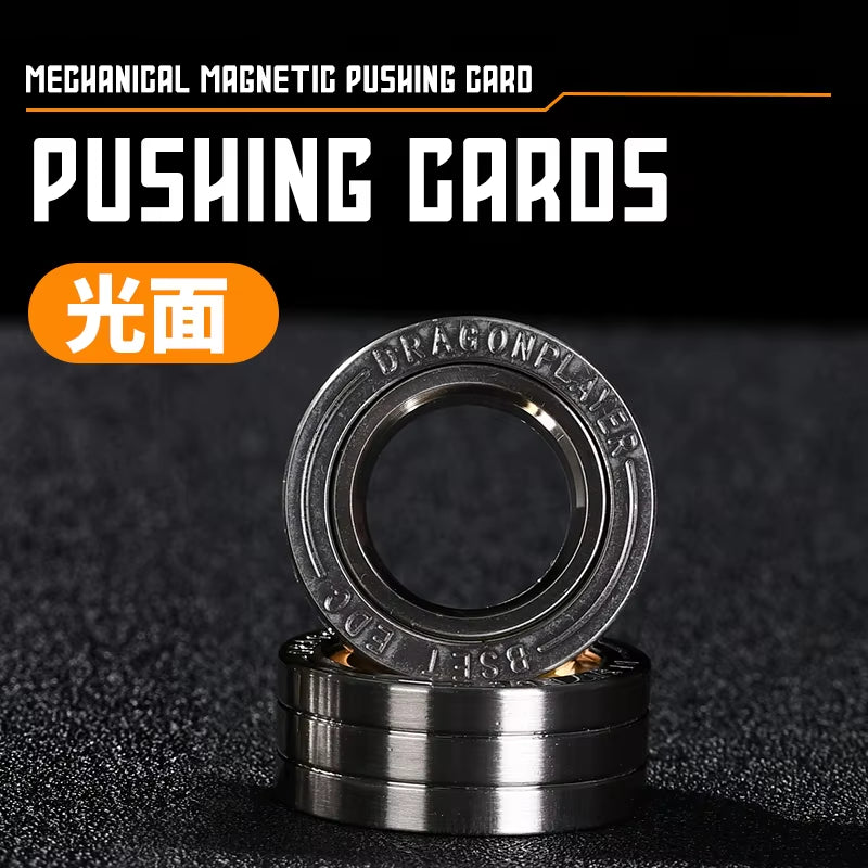 Adjustable Metal Fidget Ring Magnetic Spinner Toy