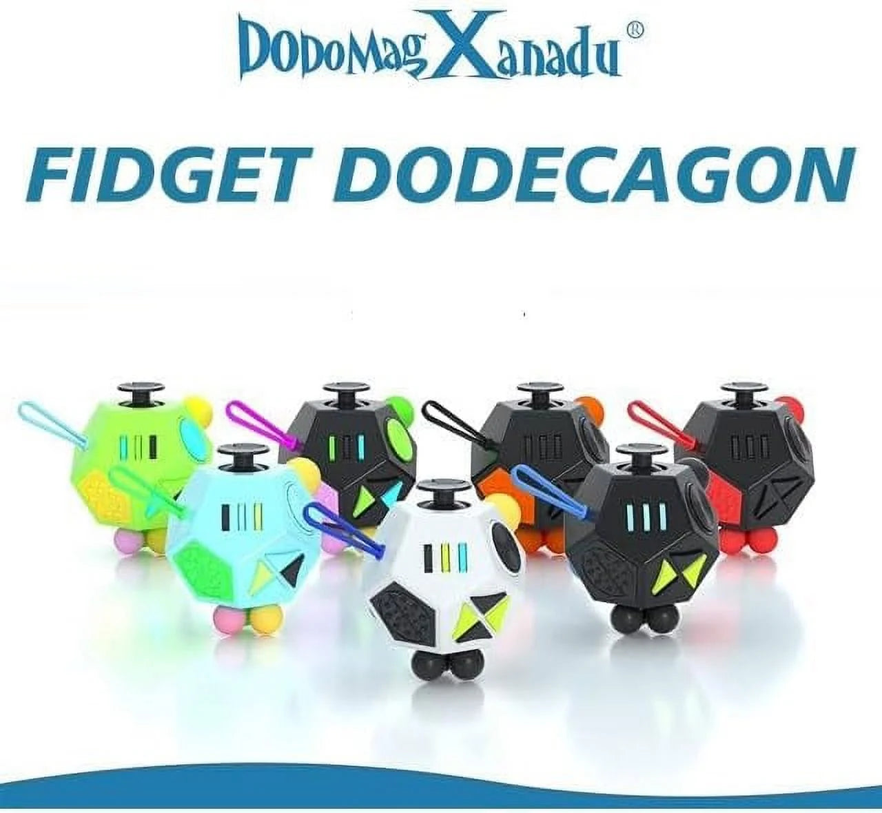Mini 12-Sided Fidget Cube