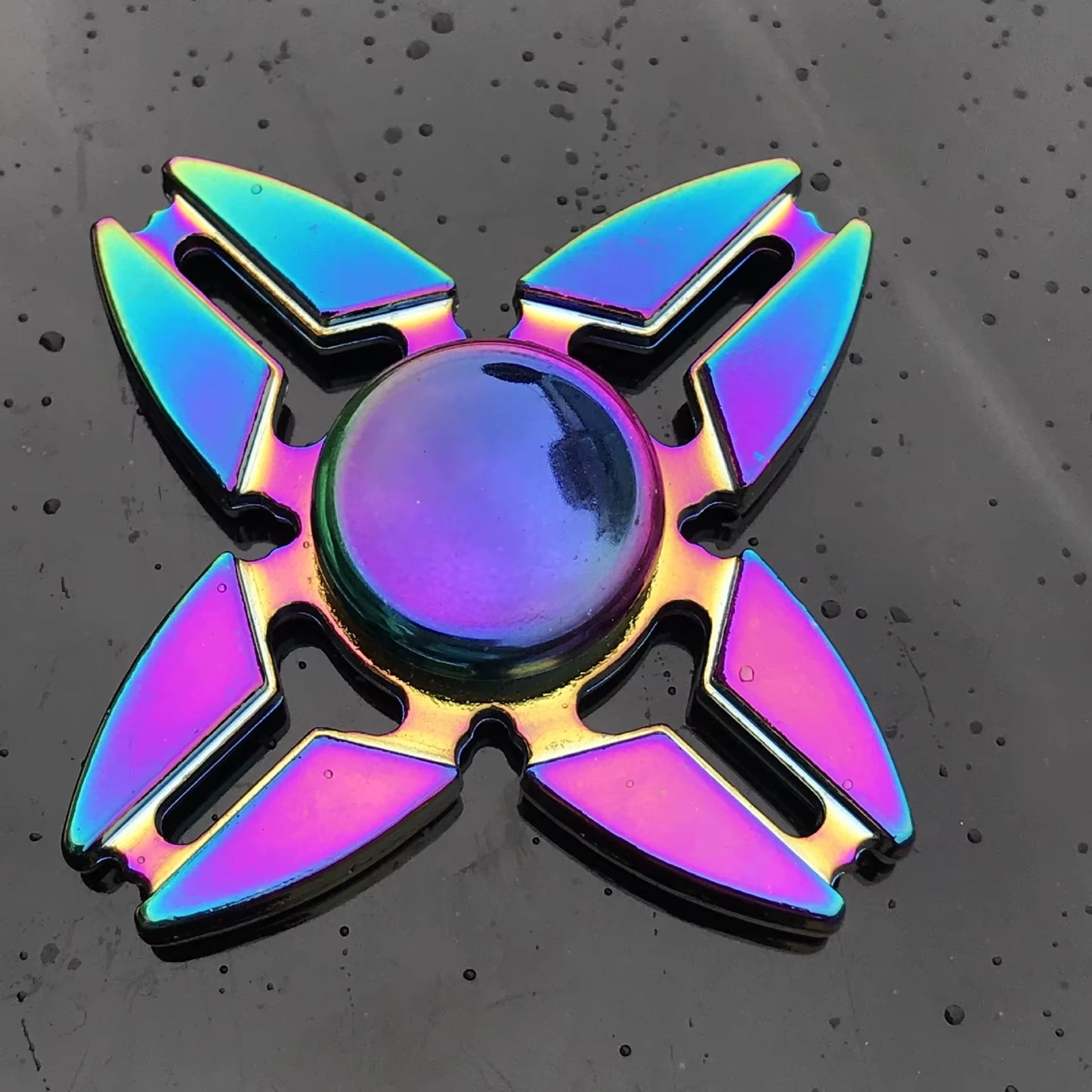 Metal Rainbow Fidget Spinner