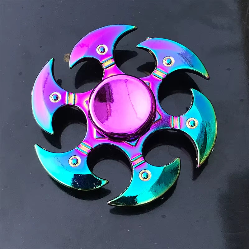 Metal Rainbow Fidget Spinner