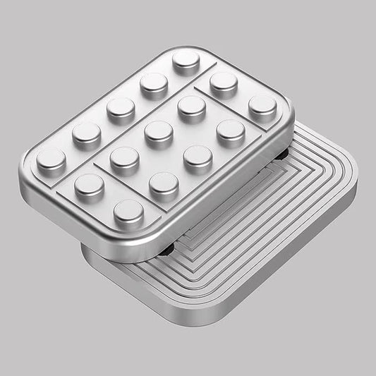 Metal EDC Fidget Slider Magnetic Brick Block