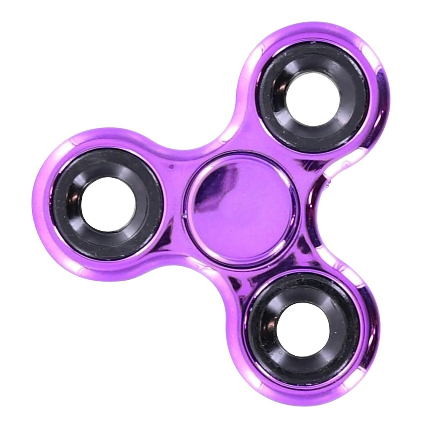 Premium Purple Metallic Fidget Spinner