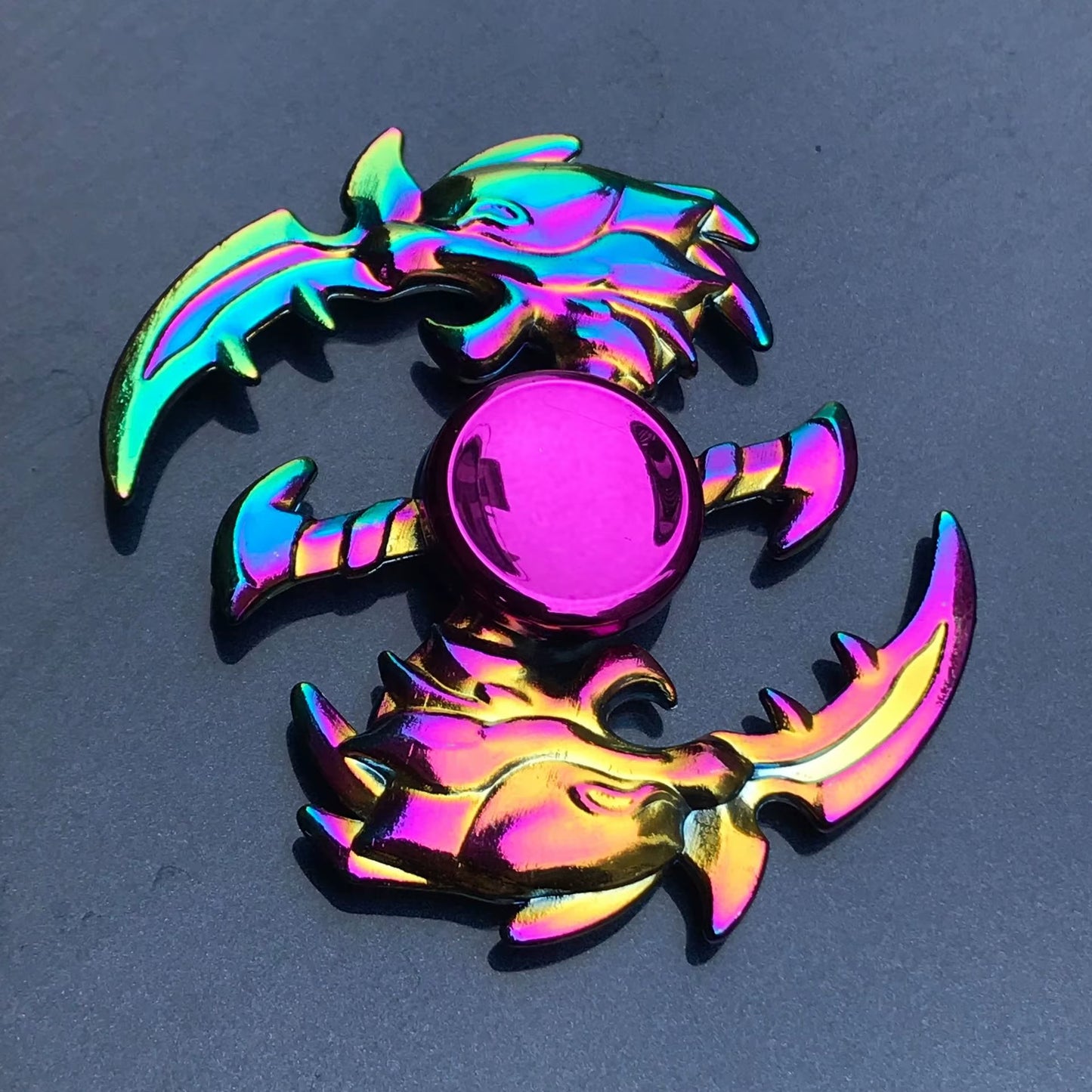 Metal Rainbow Fidget Spinner