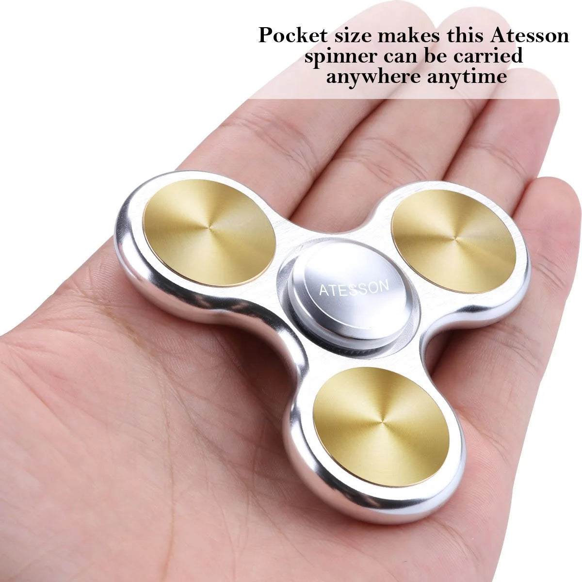 Ultra-Durable Stainless Steel Fidget Spinner