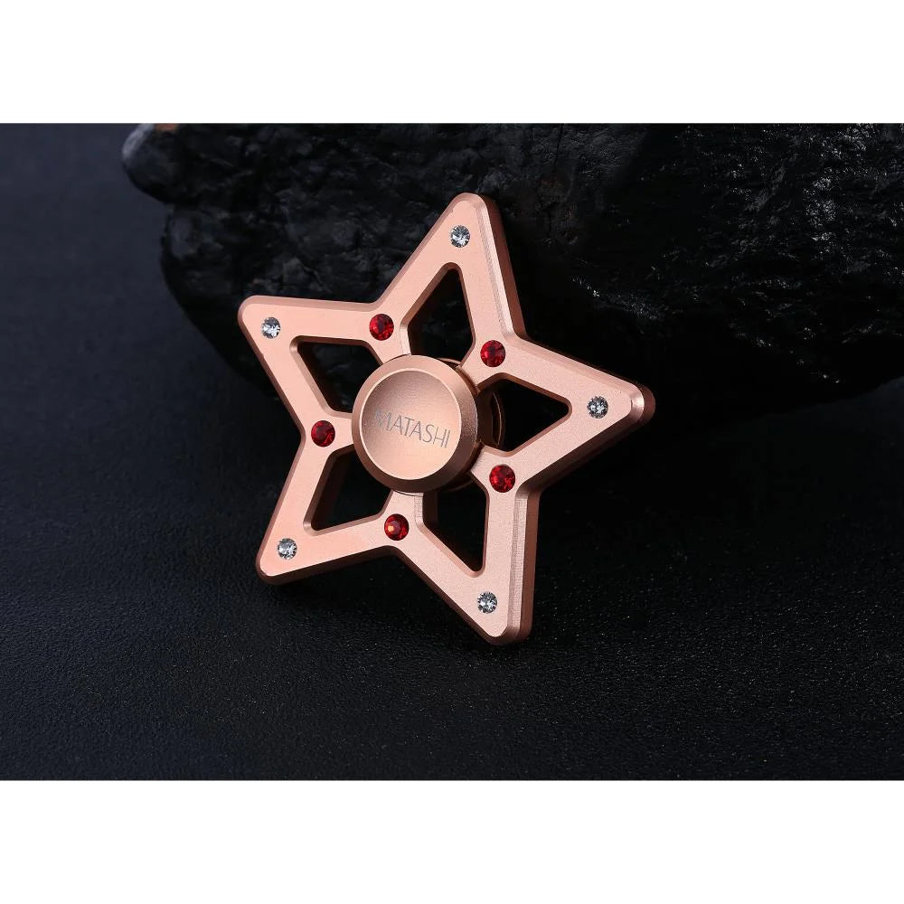 Rose Gold Star Fidget Spinner