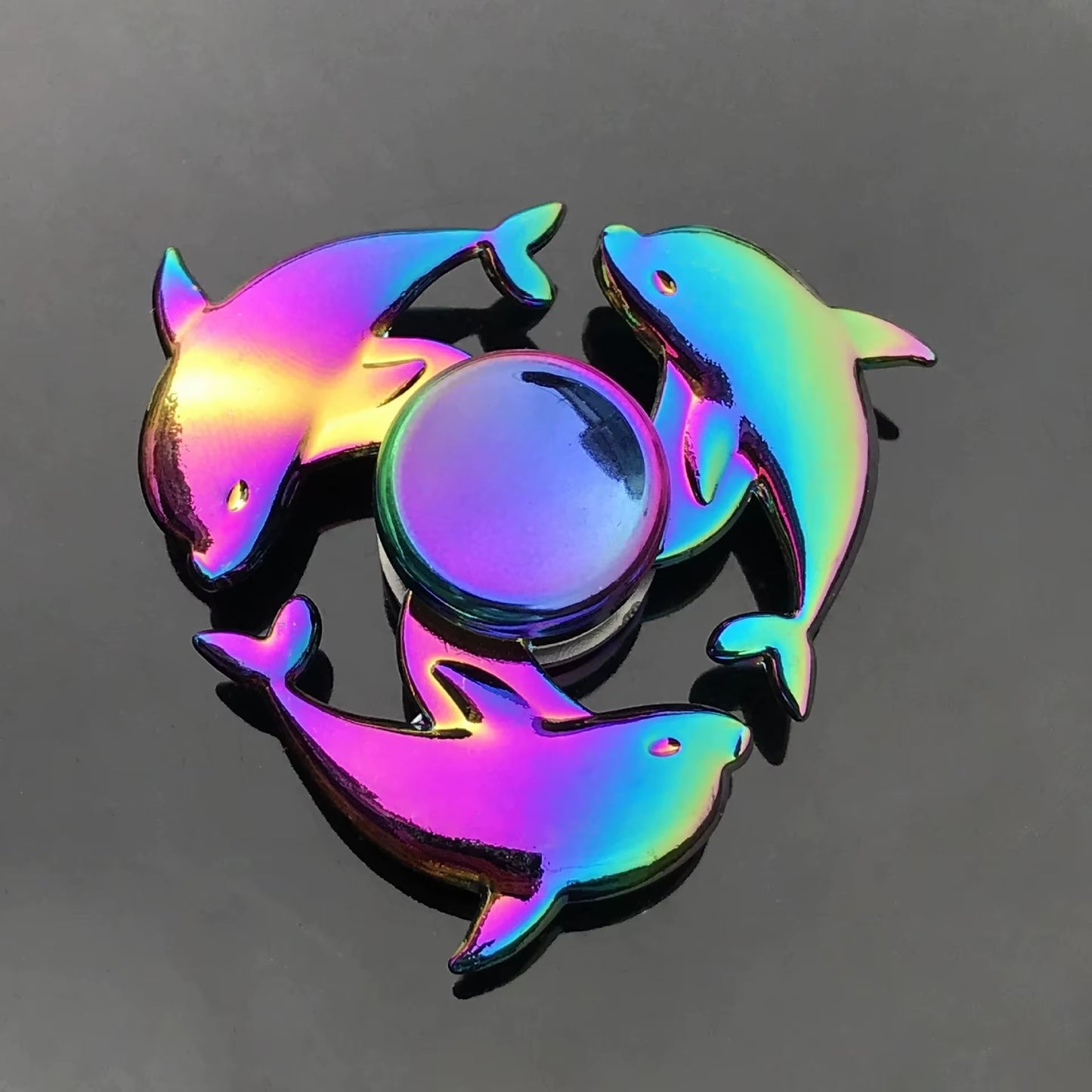 Metal Rainbow Fidget Spinner