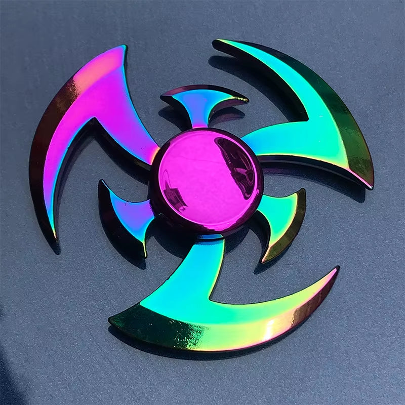 Metal Rainbow Fidget Spinner