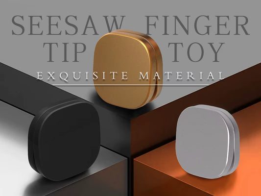 See-Saw Metal Fidget Toy Magnetic Clicker