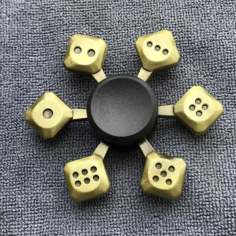 Bronze Metal Fidget Spinner with R188 Mute Bearing