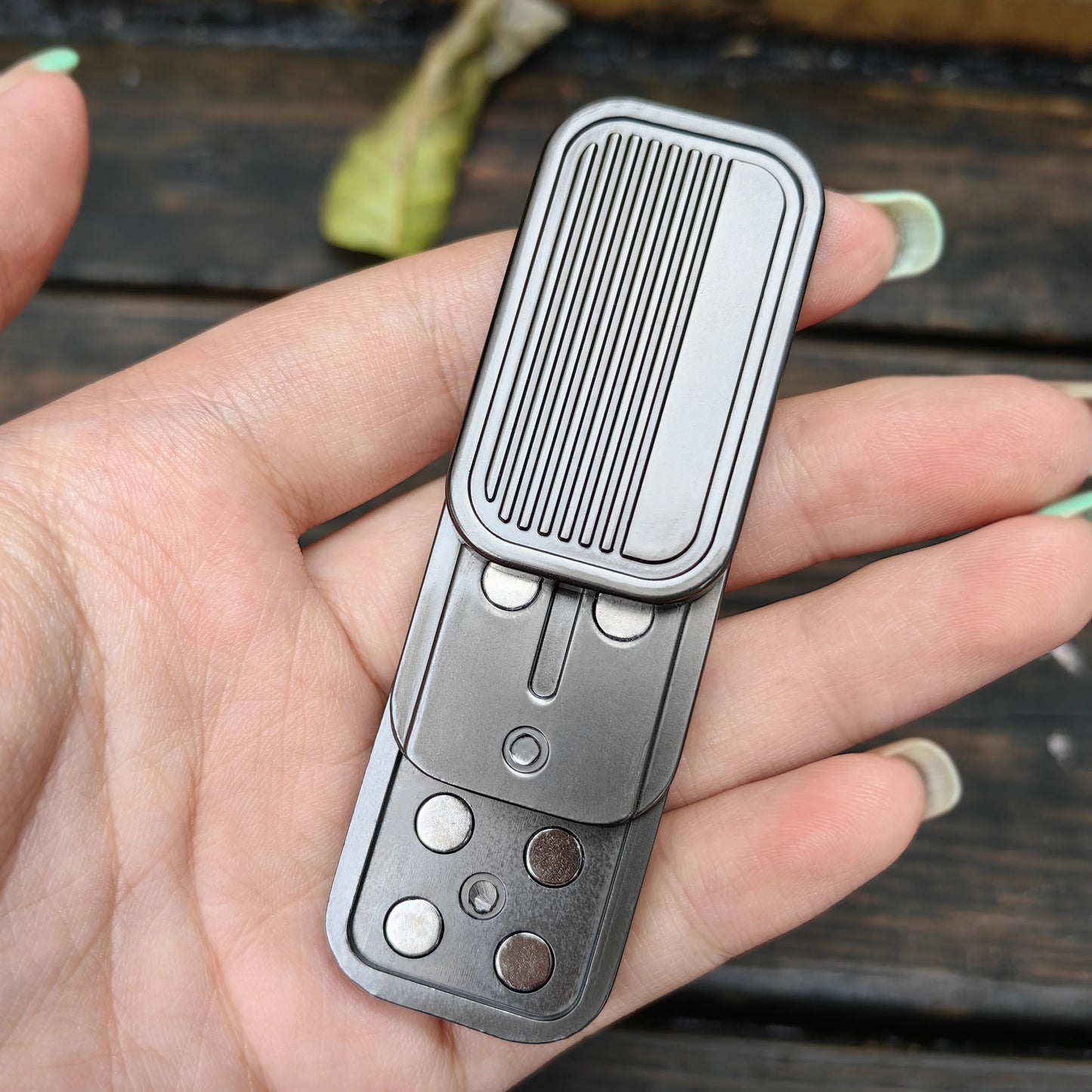 Push Card Magnetic Slider EDC Fidget Toy