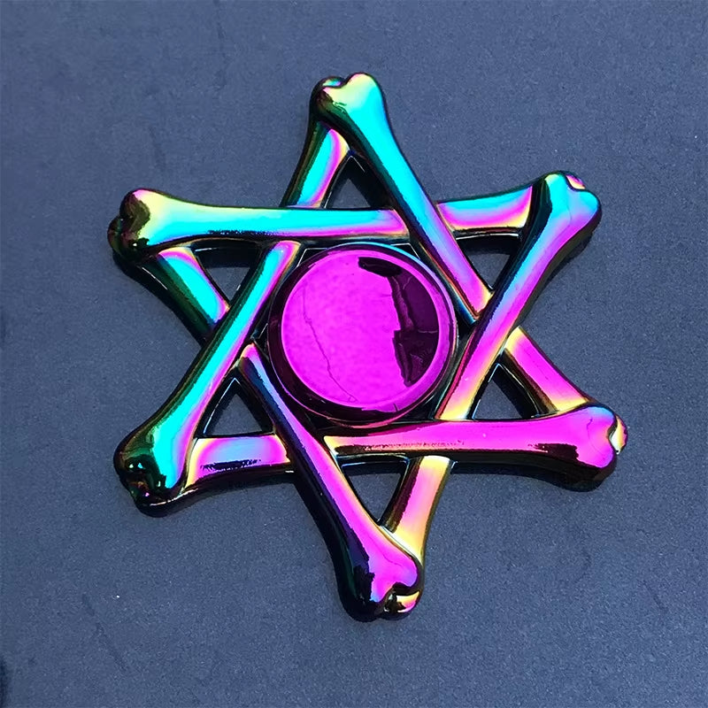 Metal Rainbow Fidget Spinner