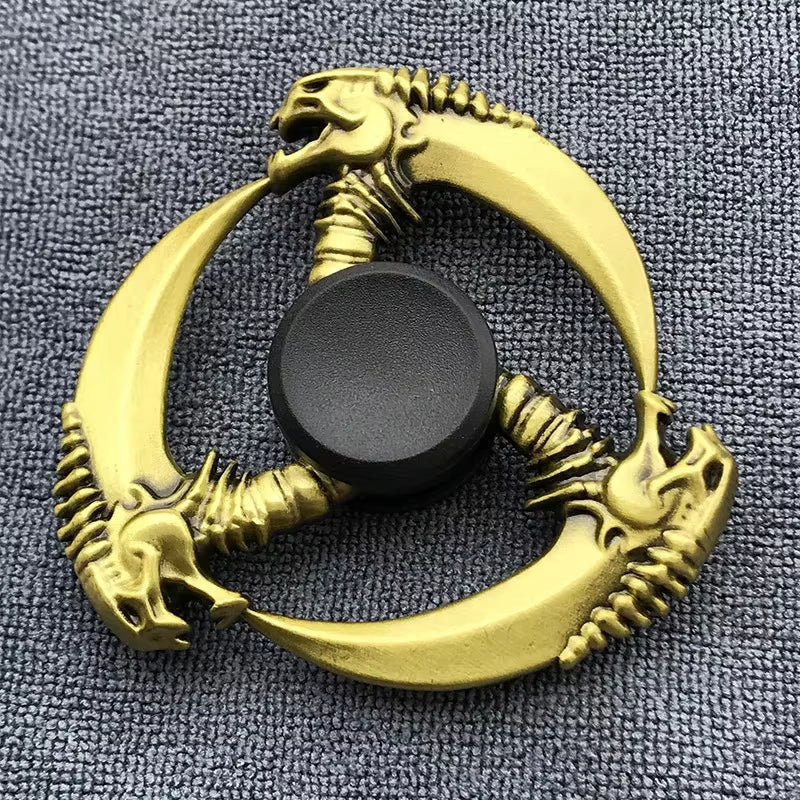 Bronze Metal Fidget Spinner with R188 Mute Bearing