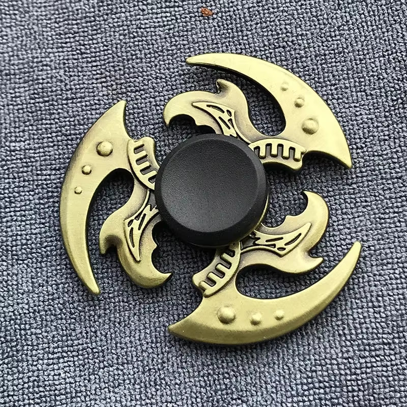 Bronze Metal Fidget Spinner with R188 Mute Bearing