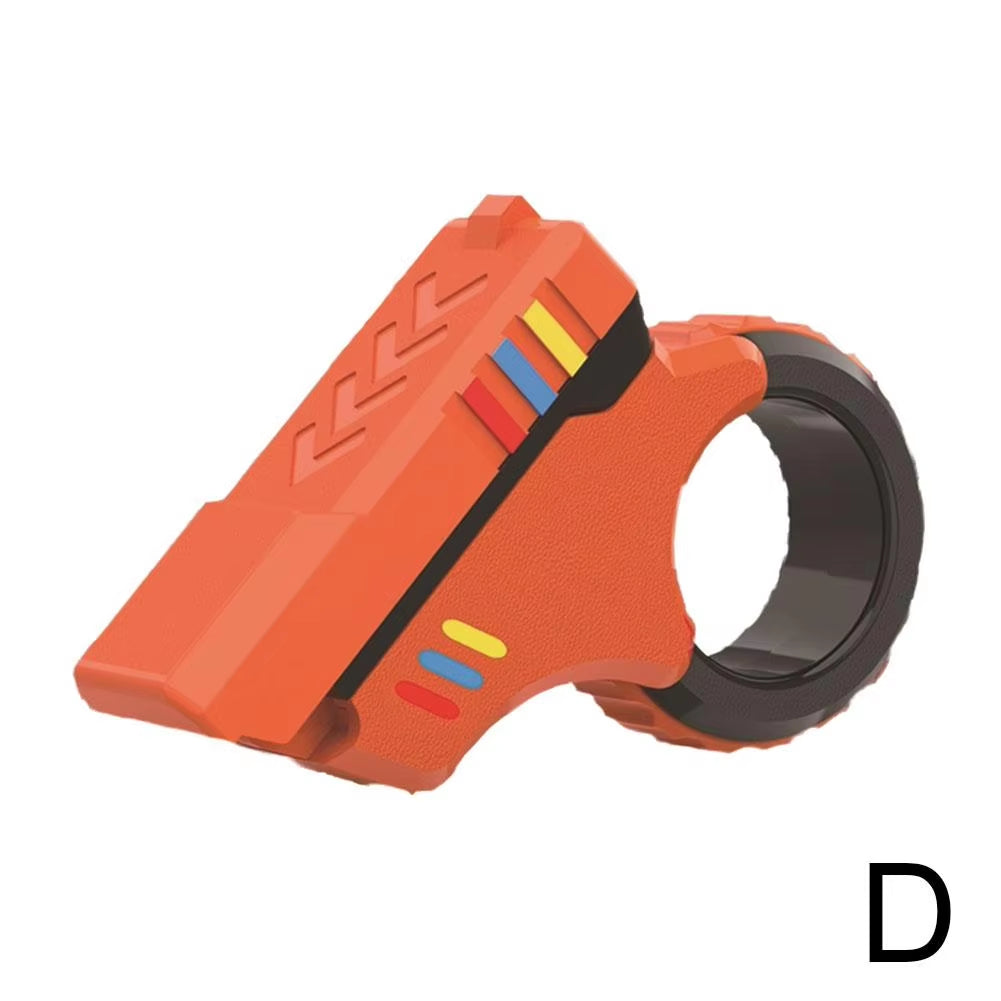 Rotary Finger Sliders Fidget Toy Office Pressure Relief 3D Printed Textured Ratchet Spinner
