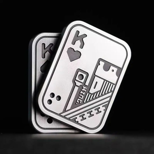 Metal Push Slider Stress Relief Toy EDC Magnetic Spinner
