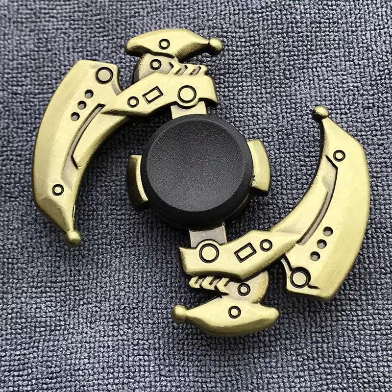 Bronze Metal Fidget Spinner with R188 Mute Bearing