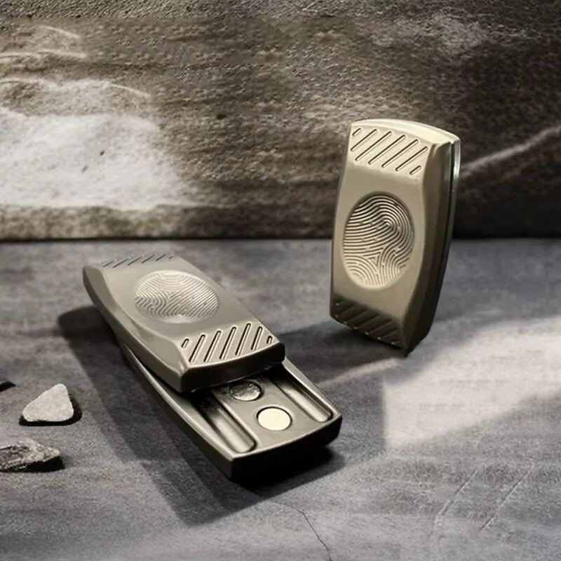 Fingerprint Magnetic Haptic Slider Metal EDC Fidget