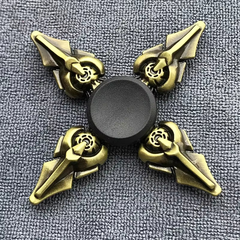 Bronze Metal Fidget Spinner with R188 Mute Bearing