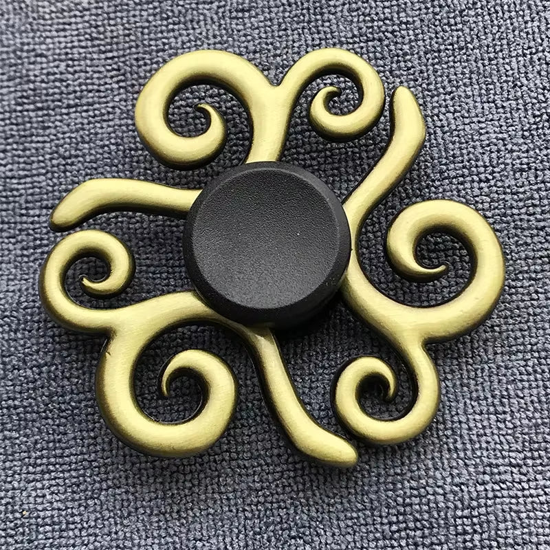 Bronze Metal Fidget Spinner with R188 Mute Bearing