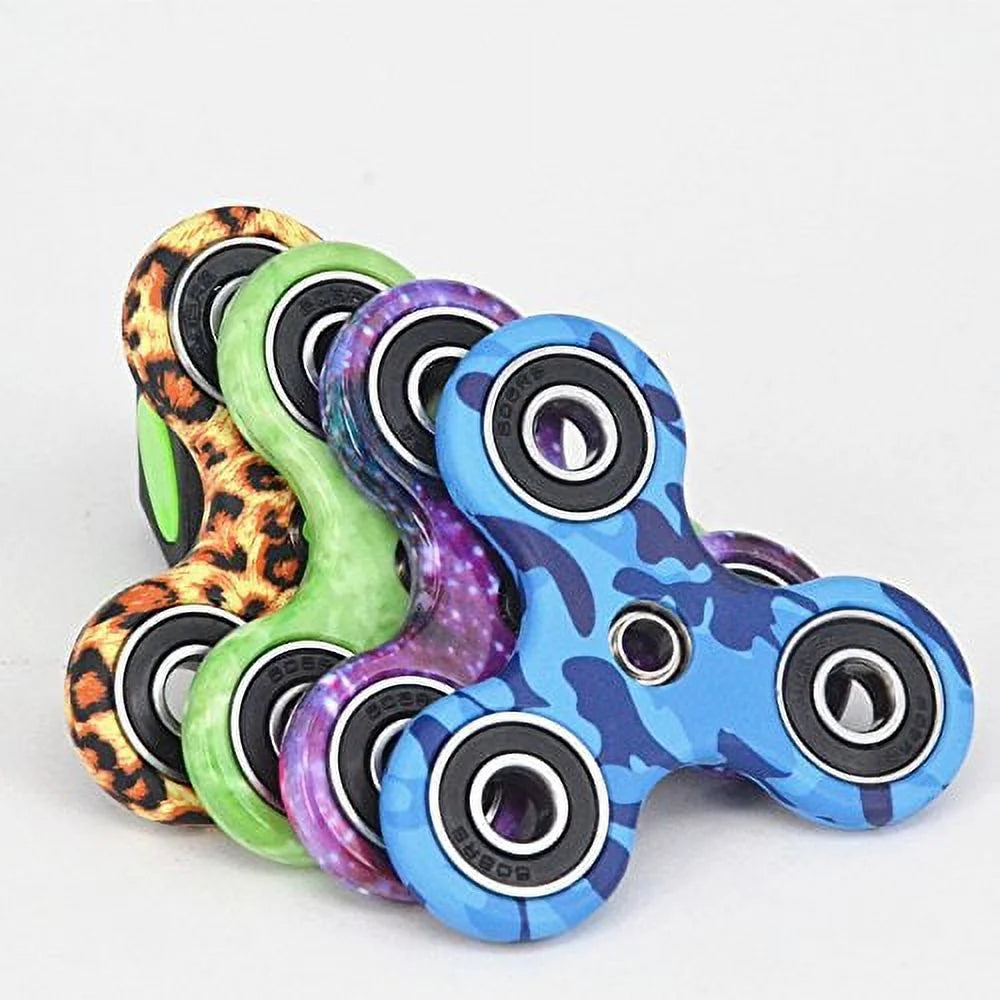 Blue Camo Fidget Spinner 