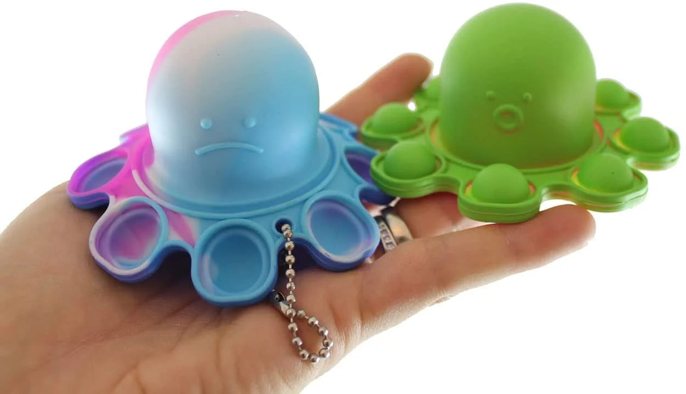2 Octopus Bubble Pop Fidget Toys