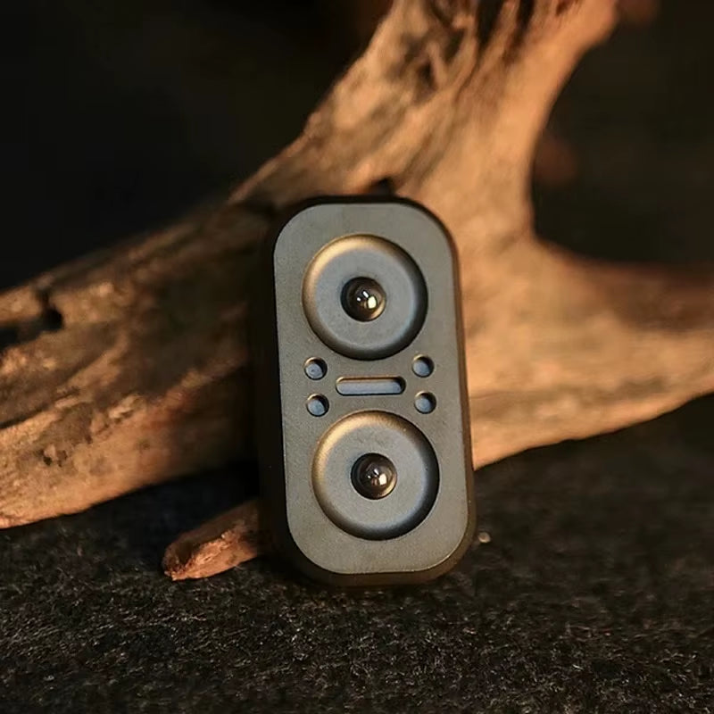 NEW! Owl Fidget Rotator Magnetic Slider Metal EDC Toy