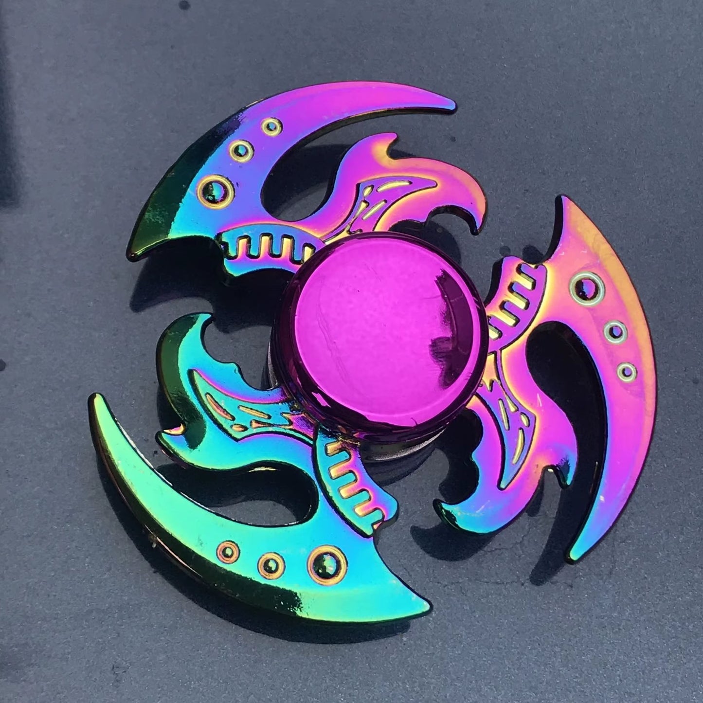 Metal Rainbow Fidget Spinner