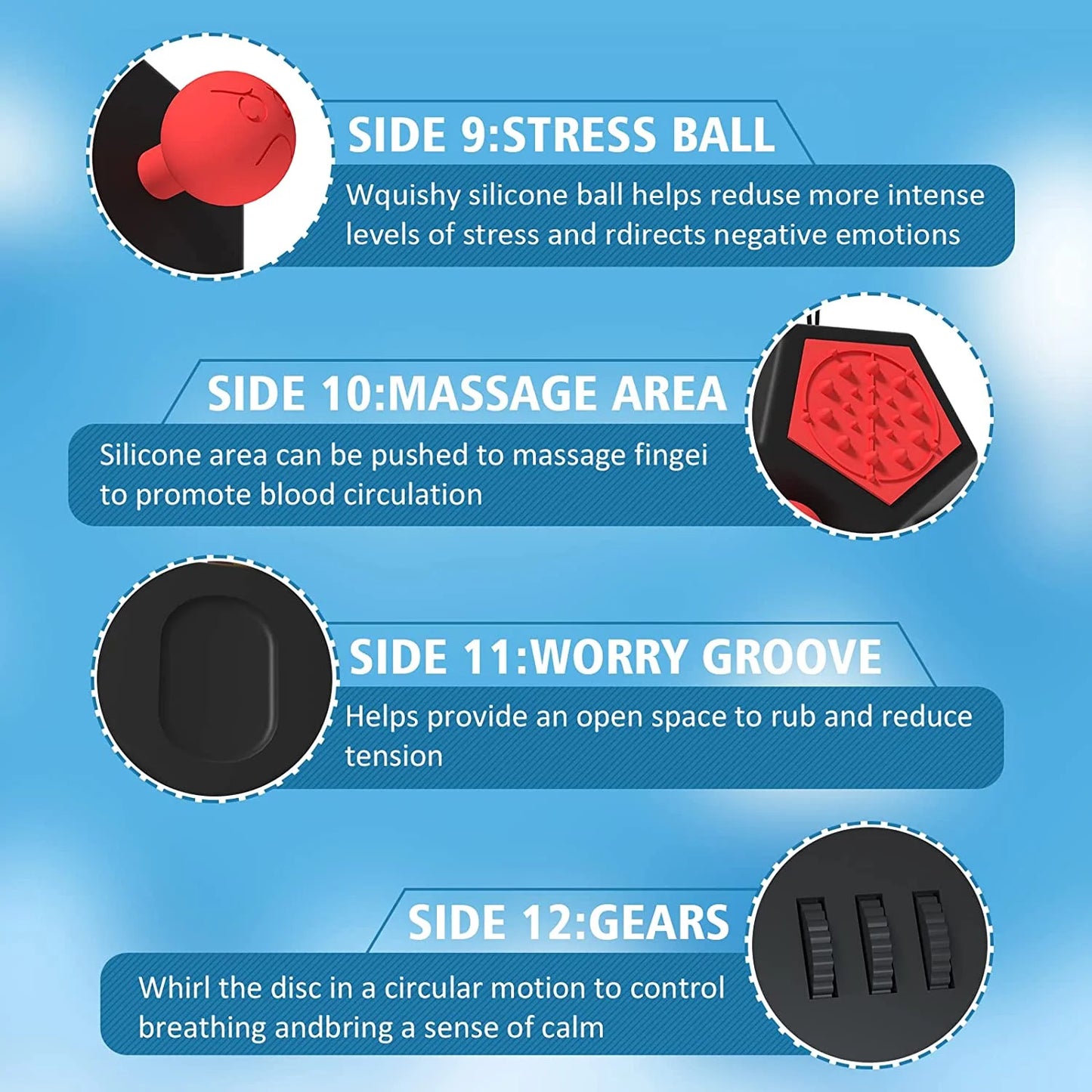 Mini 12-Sided Fidget Cube