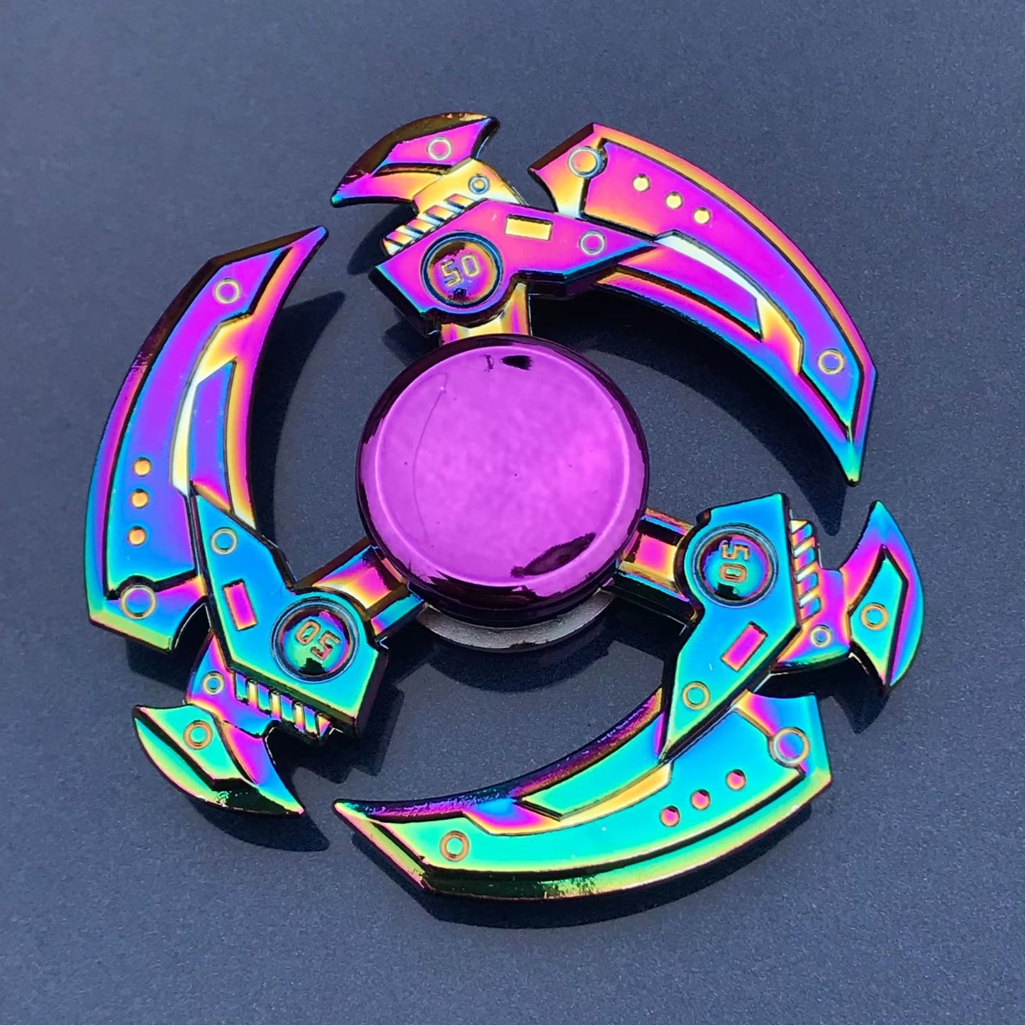 Metal Rainbow Fidget Spinner