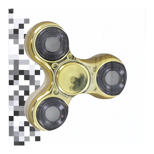 Premium Gold Metallic Fidget Spinner