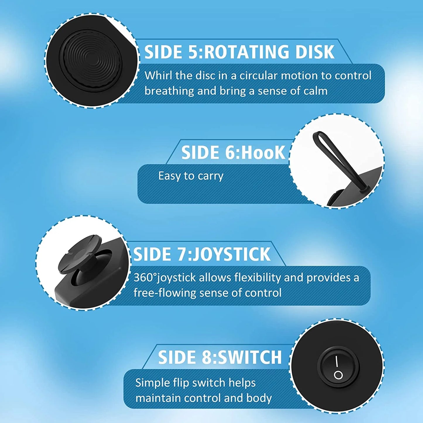 Mini 12-Sided Fidget Cube